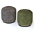 Elegant Eddy Pouf by Laskasas 3D model small image 3