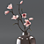 Blooming Magnolia 3D Model 3D model small image 2