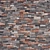Decorative Brick Wall Tile 3D model small image 2