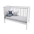 Title: IKEA Smogyora Baby Crib 3D model small image 1