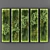 Green Oasis: Vertical Garden Solution 3D model small image 1