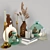 Elegant Home Decor Set - Zara Home & H&M 3D model small image 1