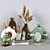 Elegant Home Decor Set - Zara Home & H&M 3D model small image 2