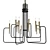 Bronze Avondale Chandelier: Elegant Illumination 3D model small image 1