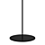 Elegant Steel Spokes Floor Lamp 3D model small image 3