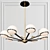 Elegant Lumina Pendant Light 3D model small image 2