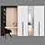 Tom Dixon Wardrobe with Scoop Chair 3D model small image 1