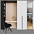 Tom Dixon Wardrobe with Scoop Chair 3D model small image 2
