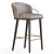 Sophisticated Elegance: Arven Bar Stool 3D model small image 3