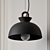 Sleek Colombo Pendant Light 3D model small image 2