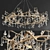 Serip Bijout Ring Chandelier - Stunning New Design 3D model small image 1