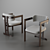 Modern Elegance: Dorotea Dining Chair 3D model small image 1