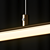 Sleek LED Pendant Light 3D model small image 3