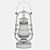 Title: Vintage Soviet "Bat" Kerosene Lamp 3D model small image 4