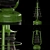 Title: Vintage Soviet "Bat" Kerosene Lamp 3D model small image 8