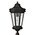 Elegant Forged Street Lamp 3D model small image 2