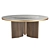 Elegant Morgan Marble Table 3D model small image 1