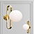 Modern Knock Wall Sconce
Elegant Vital-Wall Fixture
Stylish Hanging Glass Sconce
Contemporary Metal 3D model small image 3