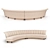 Elegance Personified: Jumelle Sofa 3D model small image 2