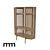 Airy Oak Cabinet | Transparent and Elegant 3D model small image 3