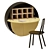 EMKO UAB Pill & Naïve: Writing Desk & Chair Set 3D model small image 1