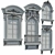 Modern Classic Windows Collection 3D model small image 5