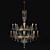 Masiero Atelier Chandelier 3D model small image 1