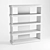 Modern Glass Shelving Rack 3D model small image 2