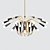 Elegant Aretha Suspension Light 3D model small image 2