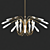 Elegant Aretha Suspension Light 3D model small image 3