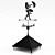 Whirling Wind Umbrella Maiden 3D model small image 1