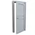 Classic Interior Door 002 | High Poly | 2090x995x130.5mm 3D model small image 1