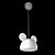 Mickey Pendant Lamp: Fun & Stylish 3D model small image 3