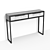 Title: Industrial Console Table Loft 1 3D model small image 5