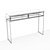 Title: Industrial Console Table Loft 1 3D model small image 7