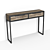 Title: Industrial Console Table Loft 1 3D model small image 9