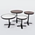 Elegant Molteni Kew Tables 3D model small image 2