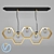 Elegant Crystal Chandelier 3D model small image 1