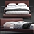 Luxury Italian Bed: Bebitalia Charles 3D model small image 2