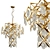 Elegant American Style Chandelier 3D model small image 2