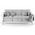 Classic Sofa 3D model small image 4