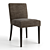 Elegant French Line Chair 3D model small image 1