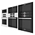 Bosch Series 8: Versatile Kitchen Appliances 3D model small image 17