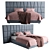 Bona Bed - King Size delight 3D model small image 1