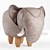 Elephant Bean Bag Chair 3D model small image 2