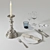 Elegant Table Setting with Candlestick 3D model small image 1