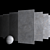 Mioni Gray Marble Set: High-Quality Multi-Texture Collection 3D model small image 3