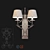 Elegant Thalita Sconce: Stunning Design 3D model small image 1