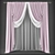 Polyester Curtains | 300343 3D model small image 1