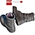 Retro Men's Shoes 110 - Vintage Style with Detailed Design 3D model small image 4